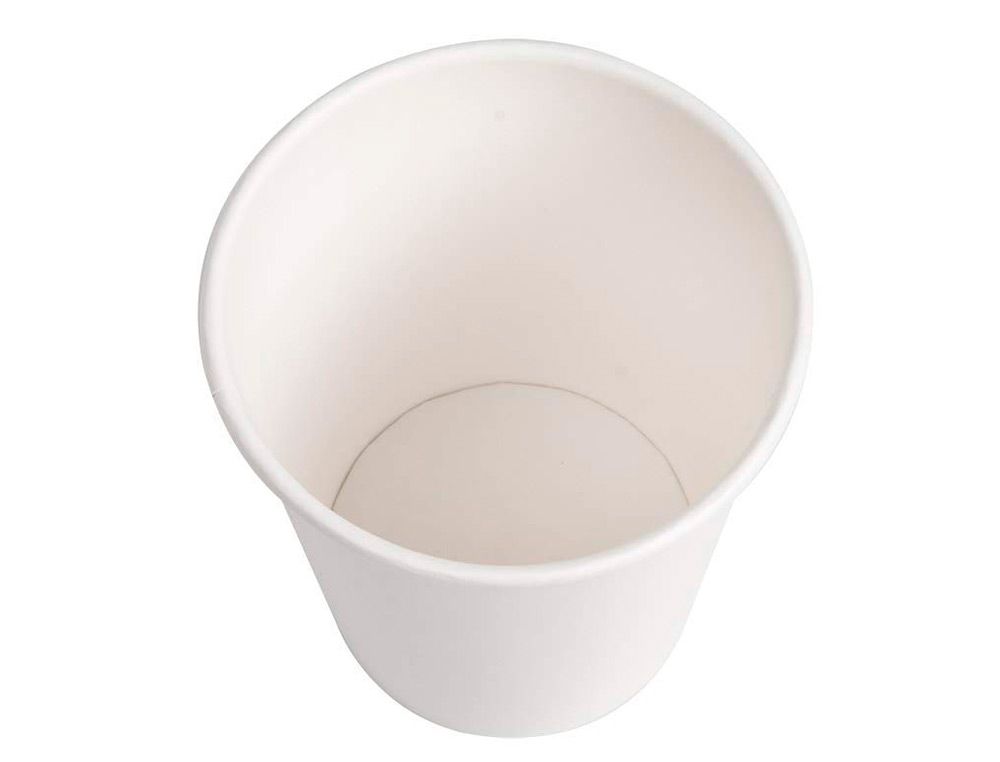 BLANCA - Vaso de carton biodegradable blanco 290 cc paquete de 50 unidades (Ref. 102624)