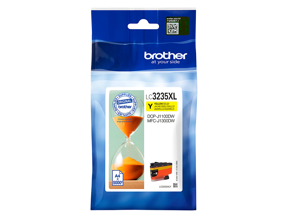 BROTHER - Ink-jet lc3235xly dcp-j1100dw / mfc-j1300dw amarillo 5000 paginas (Ref. LC3235XLY)