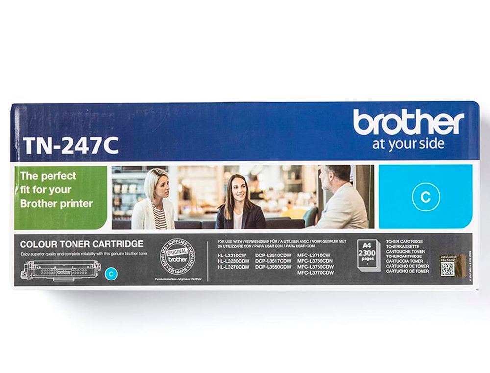 BROTHER - Toner tn247c dcp-l3510cdw / hl-l3270cdw / mfc-l3710cw cian 2300 paginas (Ref. TN247C)