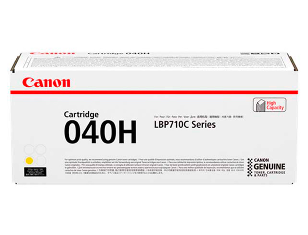 CANON - Toner 040hy alta capacidad lbp710 lbp712 amarillo (Ref. 0455C001)
