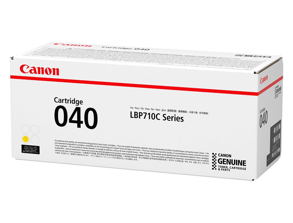 CANON - Toner 040y lbp710 lbp712 amarillo (Ref. 0454C001)