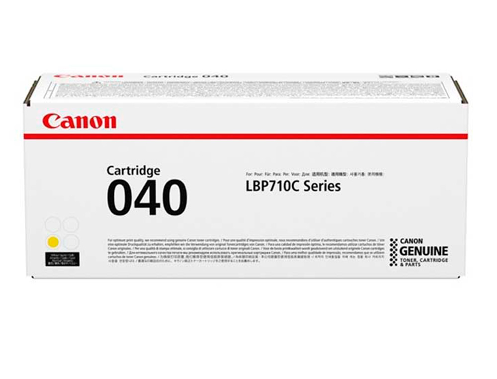 CANON - Toner 040y lbp710 lbp712 amarillo (Ref. 0454C001)