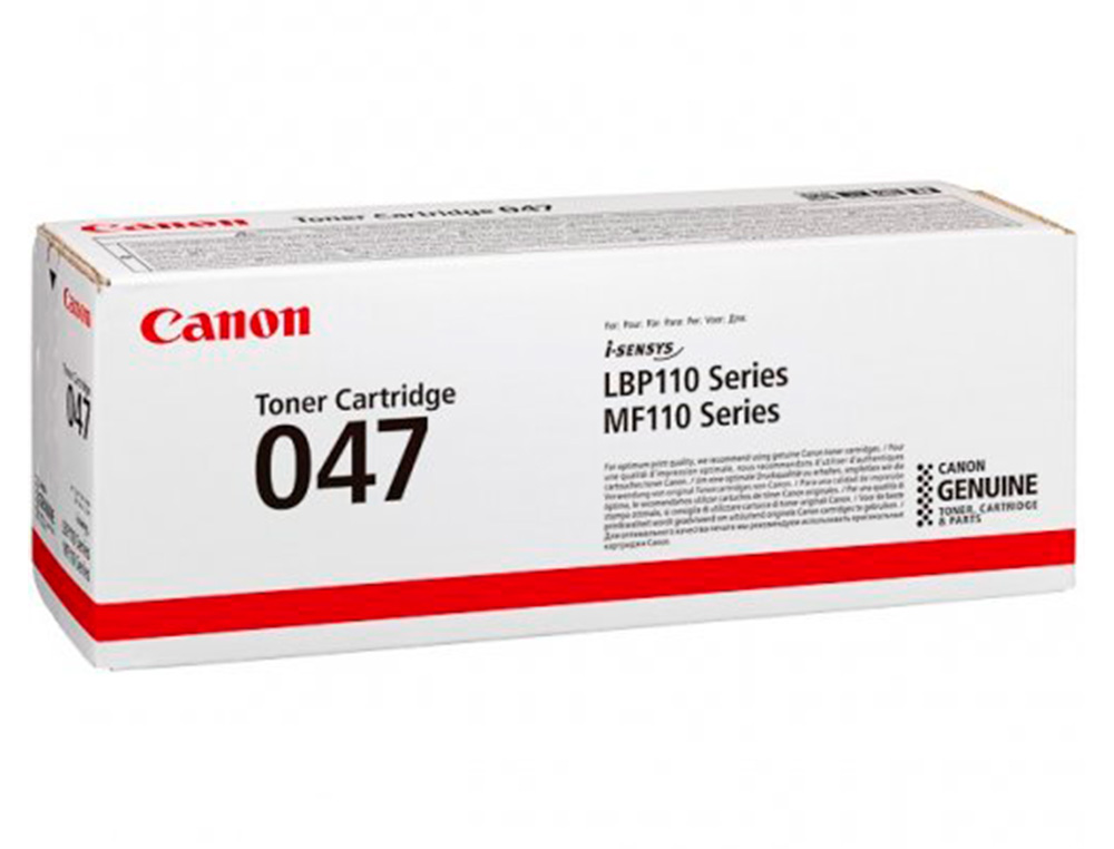 CANON - Toner 047 1600p isensys lbp112 negro (Ref. 2164C002)