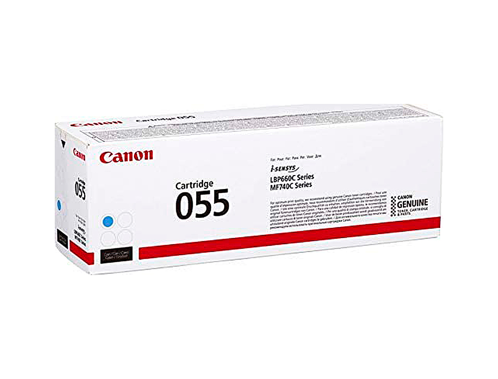 CANON - Toner 055 lbp664cdw / mf745cdw / i-sensys lbp663cdw / lbp664cx / mf742cdw cian 2100 paginas (Ref. 3015C002)