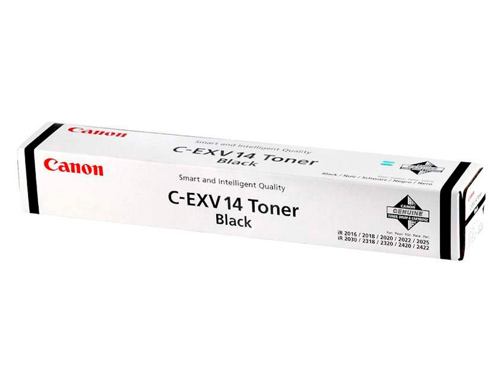 CANON - Toner exv14 (gpr18) ir2016 ir2018 ir2020 negro (Ref. 0384B006)