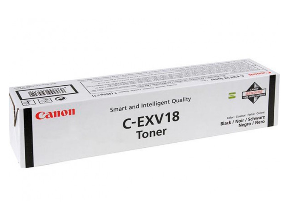 CANON - Toner exv18 ir1018 ir1020 ir1022 negro (Ref. 0386B002)