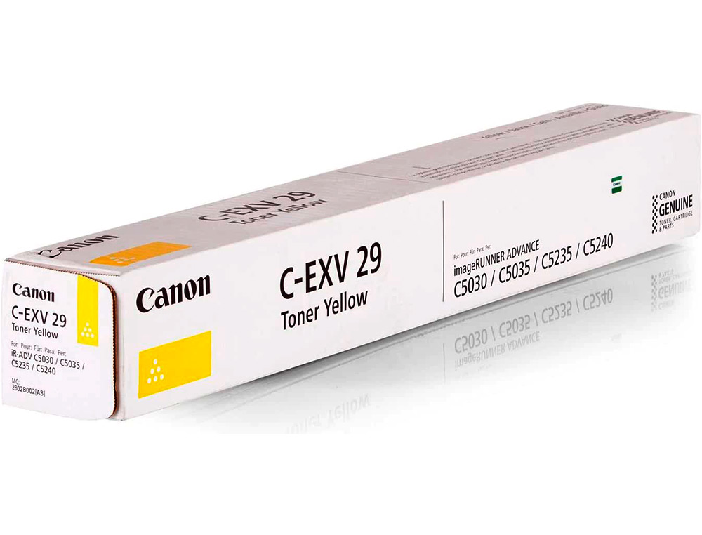 CANON - Toner exv29y irc5030 irc5035 amarillo (Ref. 2802B002)