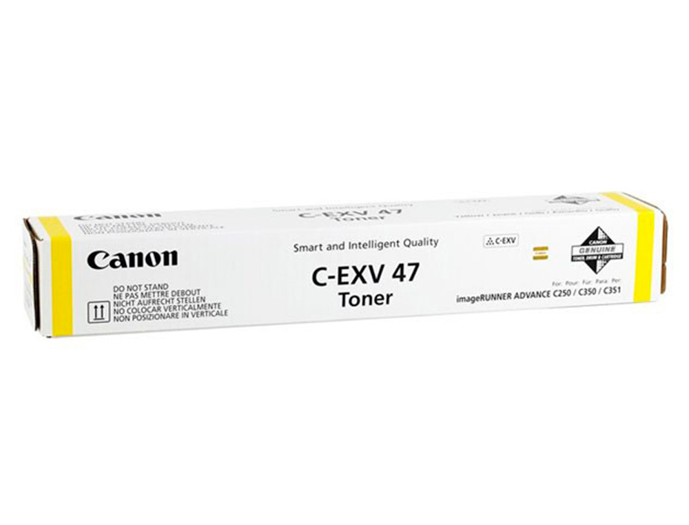 CANON - Toner exv47y ir advance c250 c350 amarillo (Ref. 8519B002)