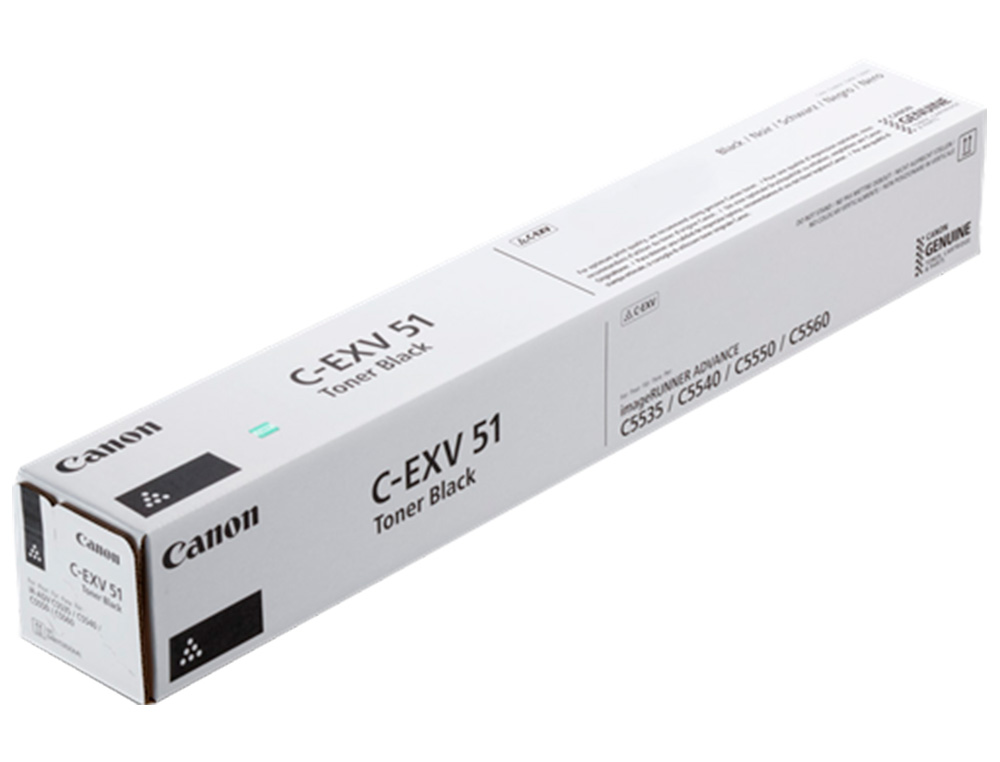 CANON - Toner exv51 ir c5335 c5540 c55000 negro (Ref. 0481C002)