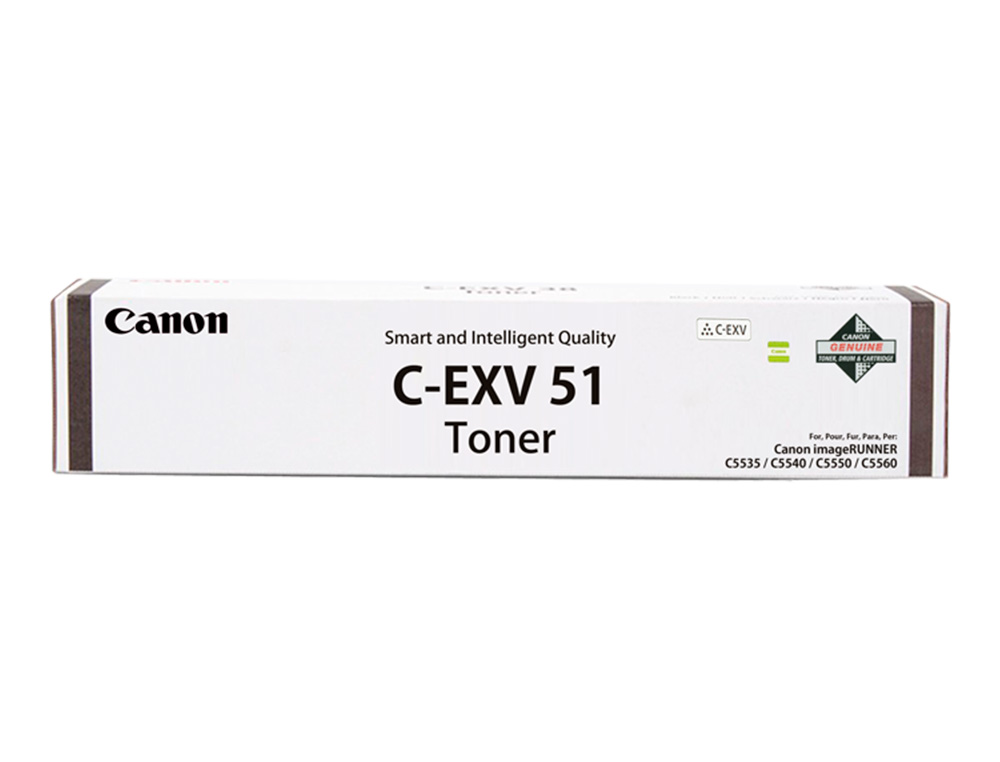 CANON - Toner exv51 ir c5335 c5540 c55000 negro (Ref. 0481C002)