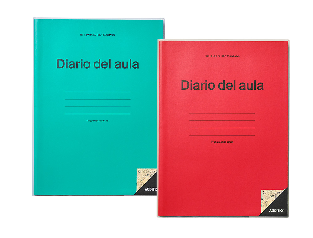 ADDITIO - Diario del aula programacion diaria del curso por dia y hora o sesion 192 paginas 22,5x30,5 cm (Ref. C112)