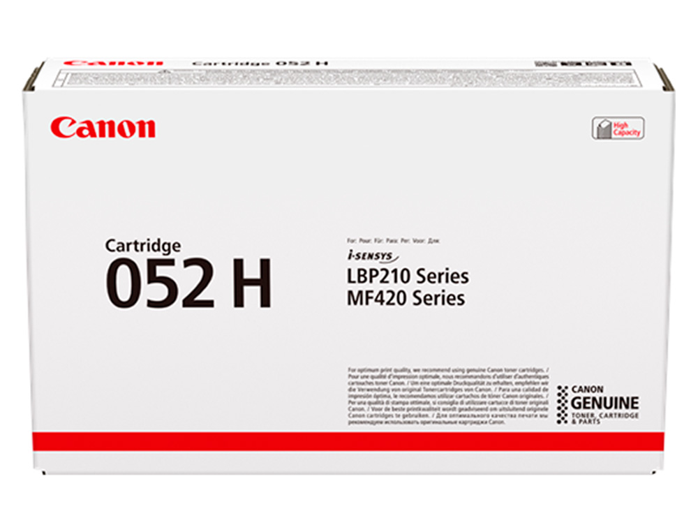 CANON - Toner isensys lbp212 dw / mf421dw negro (Ref. 2200C002)