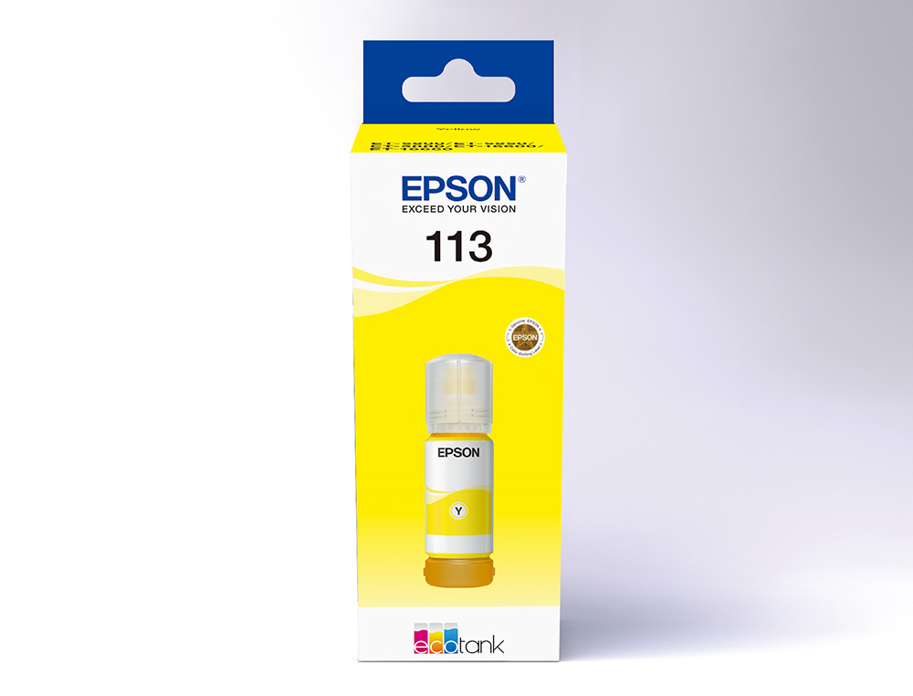 EPSON - Ink-jet ecotank 113 series amarillo (Ref. C13T06B440)