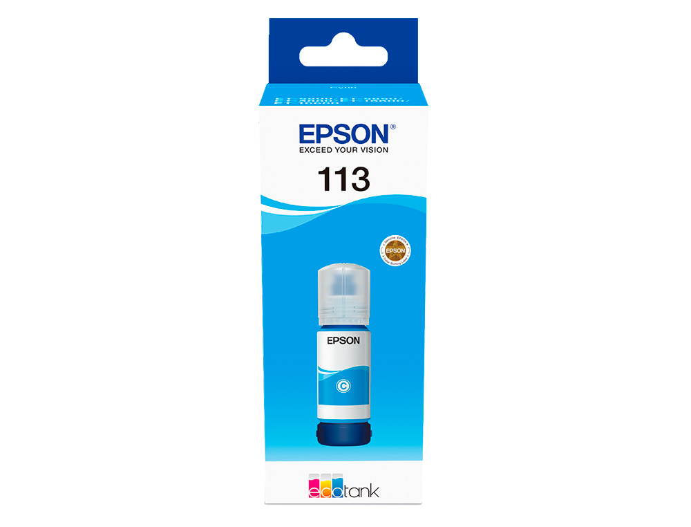 EPSON - Ink-jet ecotank 113 series cian (Ref. C13T06B240)