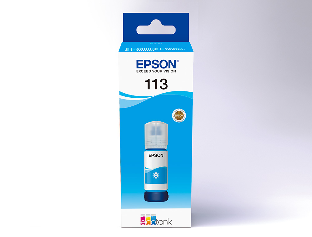 EPSON - Ink-jet ecotank 113 series cian (Ref. C13T06B240)
