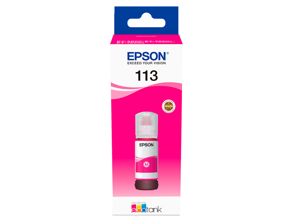 EPSON - Ink-jet ecotank 113 series magenta (Ref. C13T06B340)