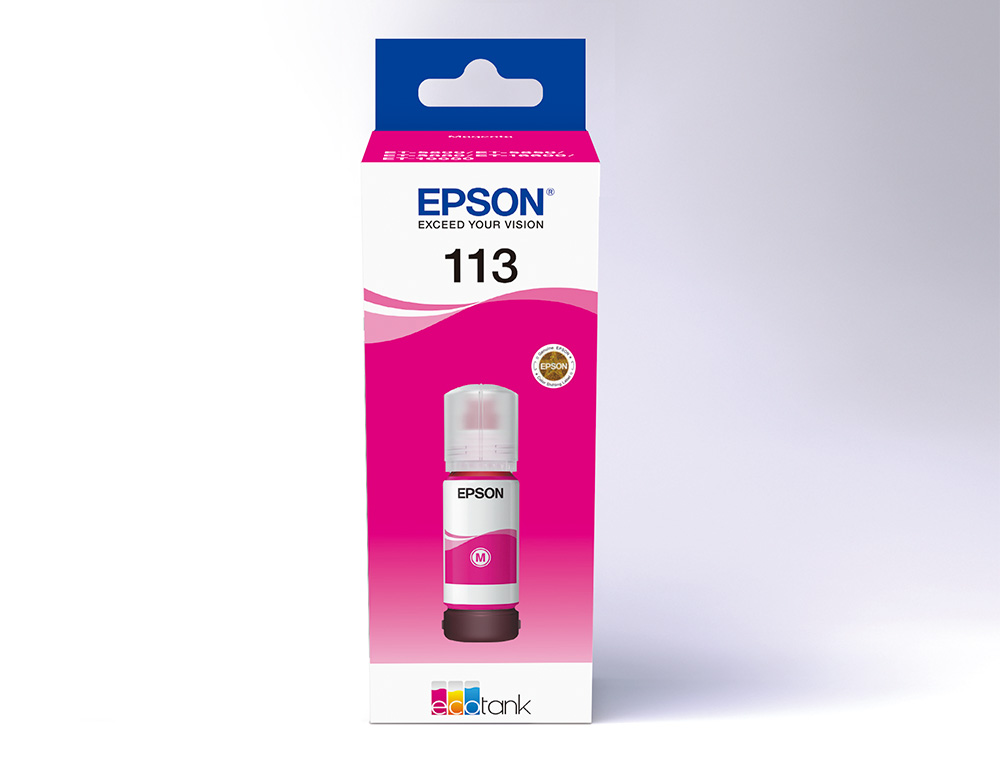 EPSON - Ink-jet ecotank 113 series magenta (Ref. C13T06B340)