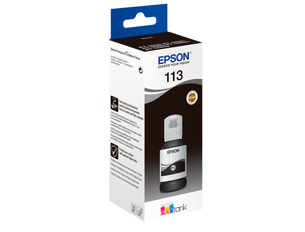 EPSON - Ink-jet ecotank 113 series negro (Ref. C13T06B140)