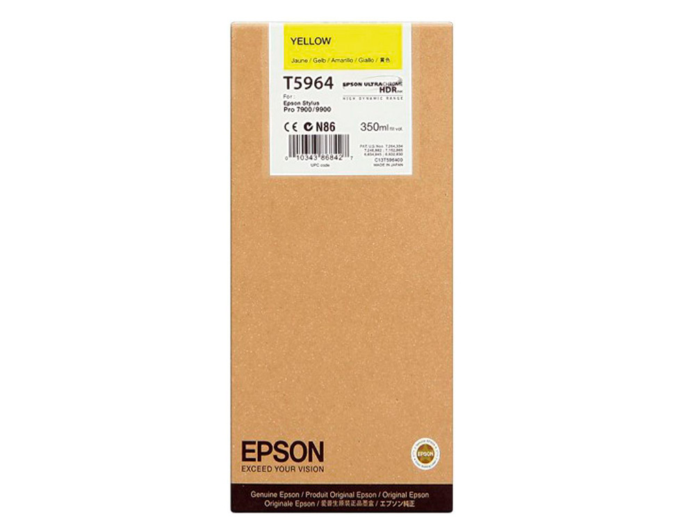 EPSON - Ink-jet gf stylus photo 7900/9900 amarillo (Ref. C13T596400)