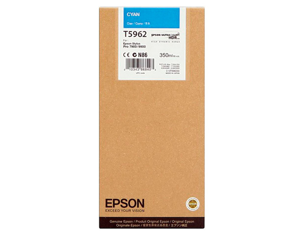EPSON - Ink-jet gf stylus photo 7900/9900 cian (Ref. C13T596200)
