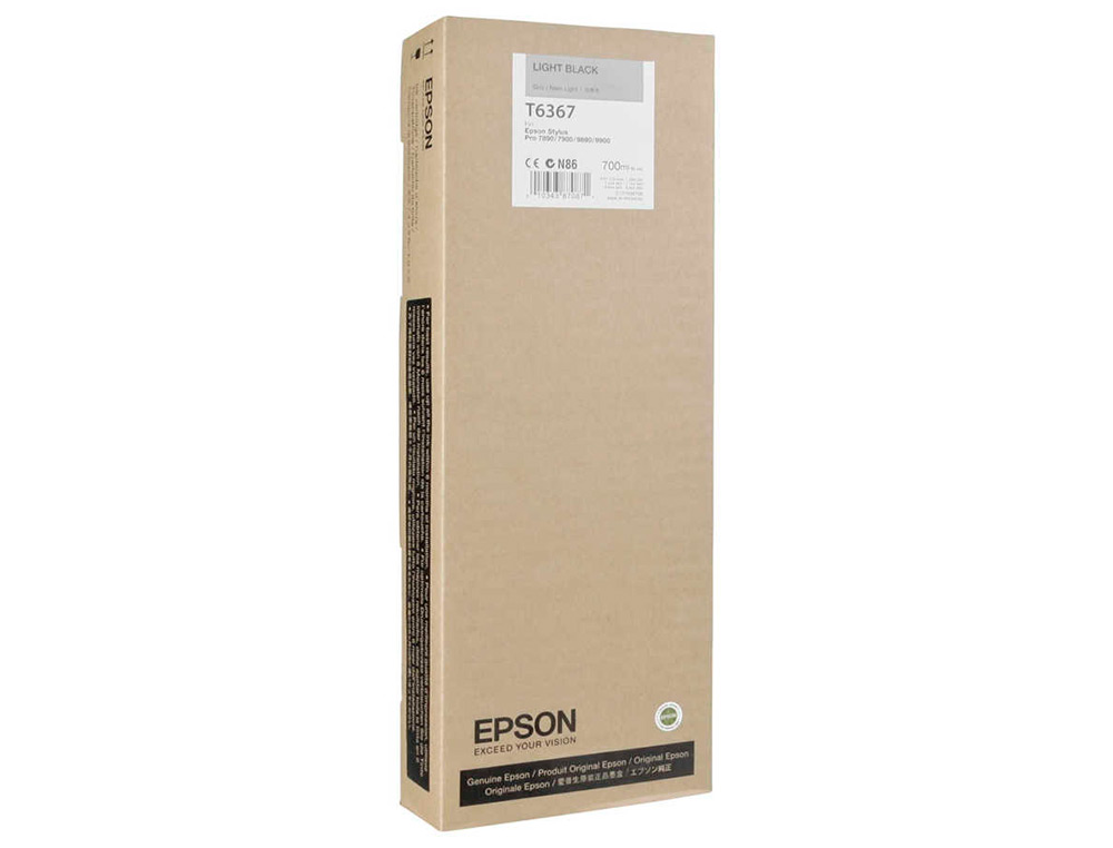 EPSON - Ink-jet gf stylus photo 7900/9900 gris alta capacidad (Ref. C13T636700)
