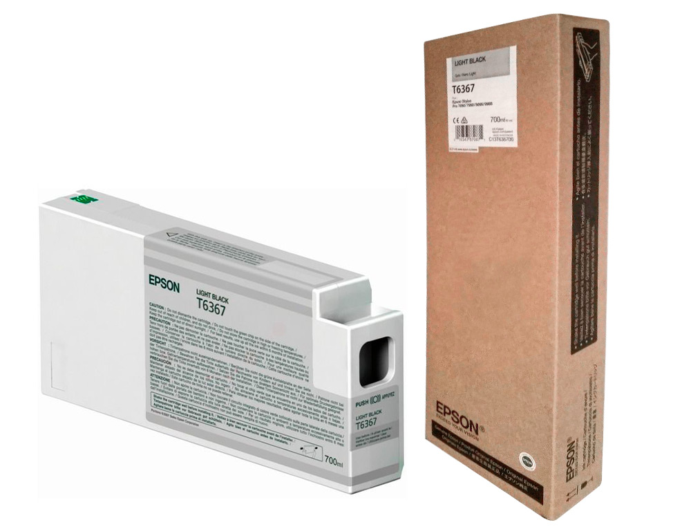 EPSON - Ink-jet gf stylus photo 7900/9900 gris alta capacidad (Ref. C13T636700)