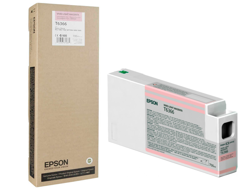 EPSON - Ink-jet gf stylus photo 7900/9900 magenta vivo claro alta capacidad (Ref. C13T636600)