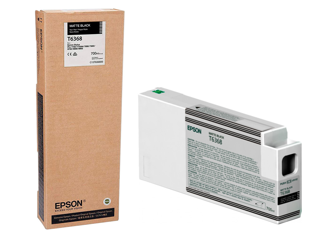 EPSON - Ink-jet gf stylus photo 7900/9900 negro mate alta capacidad (Ref. C13T636800)