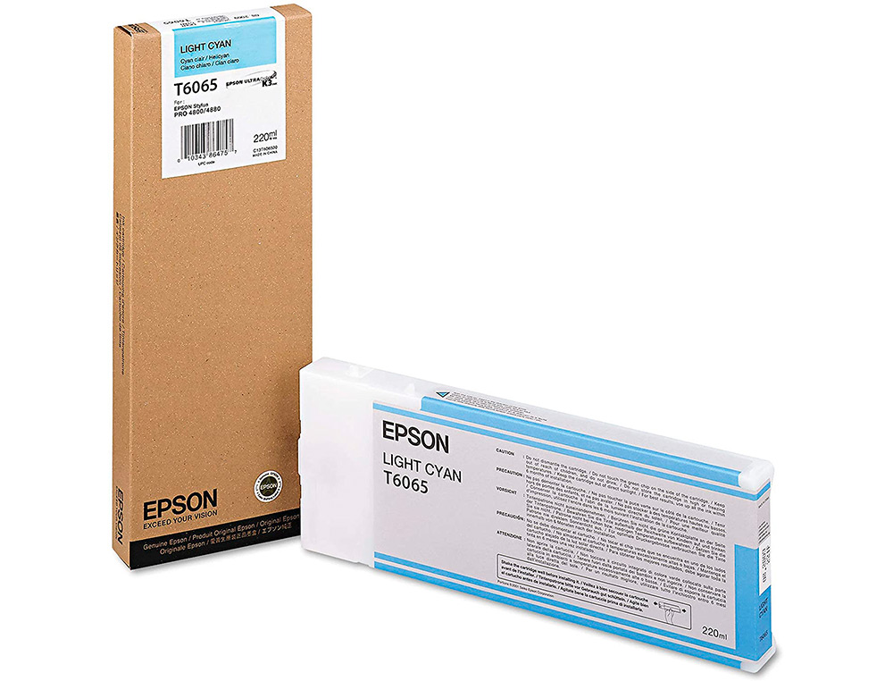 EPSON - Ink-jet gf stylus pro 4880/4800 cian claro (Ref. C13T606500)