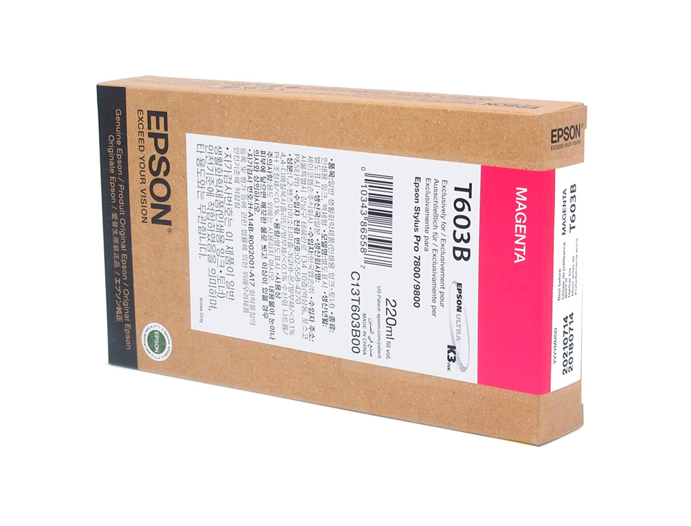 EPSON - Ink-jet gf stylus pro 7800/9800 magenta (Ref. C13T603B00)