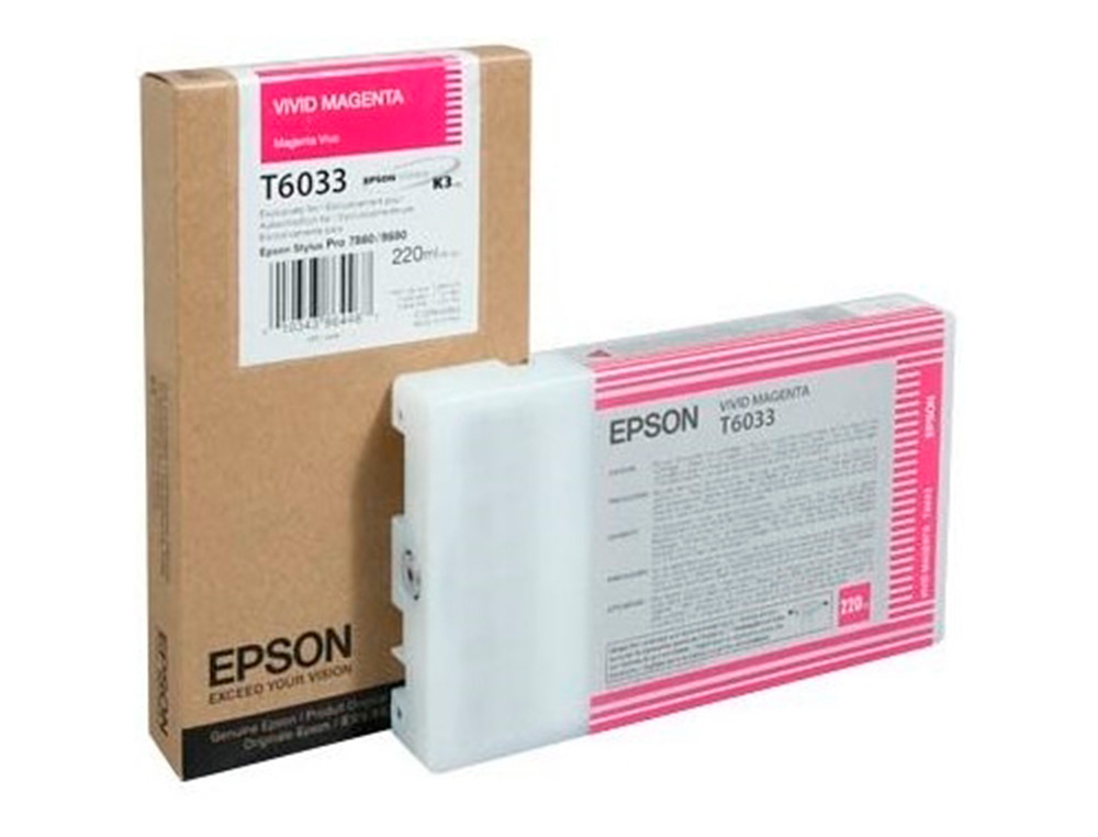 EPSON - Ink-jet gf stylus pro 7880/9880 magenta vivo (Ref. C13T603300)