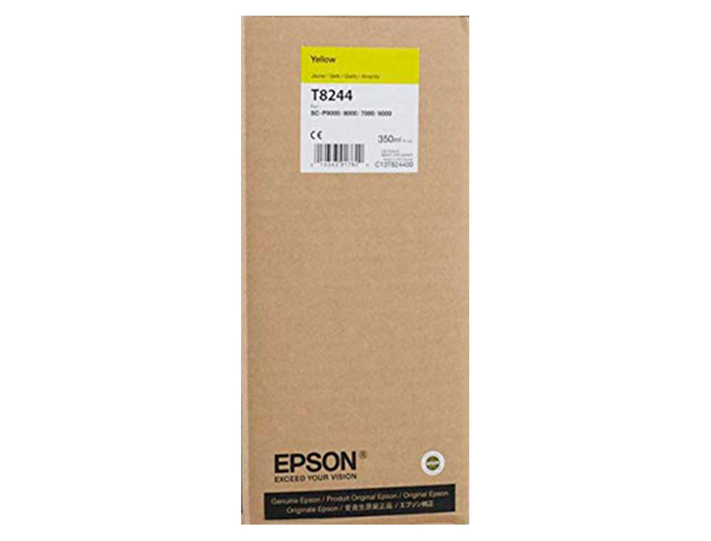 EPSON - Ink-jet gf surecolor serie sc-p amarillo ultrachrome hdx/hd 350ml (Ref. C13T824400)