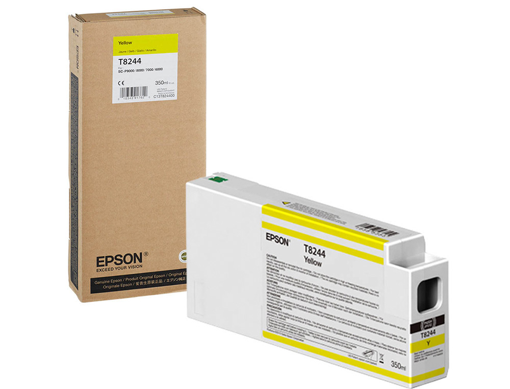 EPSON - Ink-jet gf surecolor serie sc-p amarillo ultrachrome hdx/hd 350ml (Ref. C13T824400)