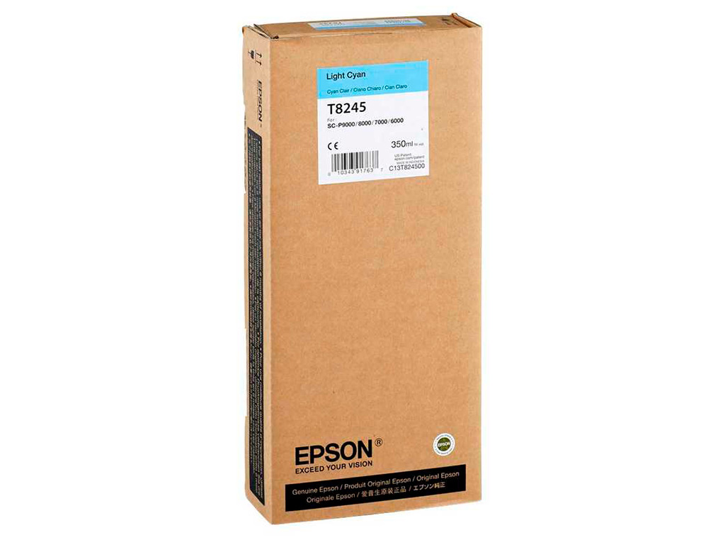 EPSON - Ink-jet gf surecolor serie sc-p cian claro ultrachrome hdx/hd 350ml (Ref. C13T824500)