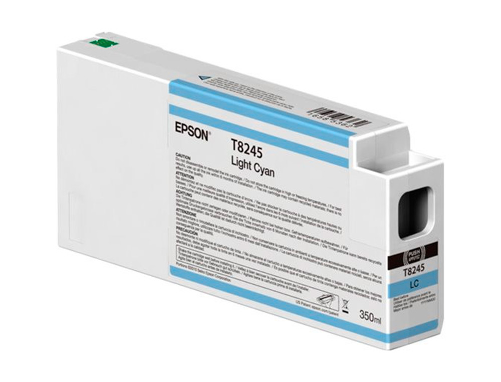 EPSON - Ink-jet gf surecolor serie sc-p cian claro ultrachrome hdx/hd 350ml (Ref. C13T824500)