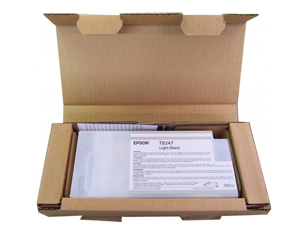 EPSON - Ink-jet gf surecolor serie sc-p gris ultrachrome hdx/hd 350ml (Ref. C13T824700)