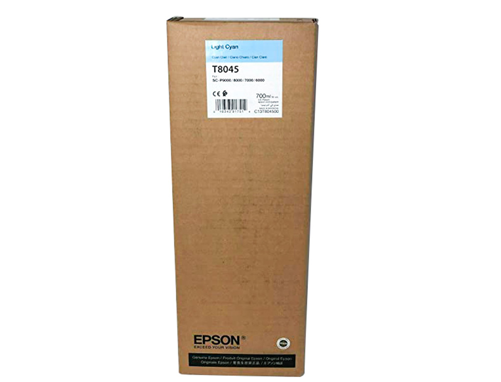 EPSON - Ink-jet gf surecolor serie sc-p light cian ultrachrome hdx/hd 700ml (Ref. C13T804500)