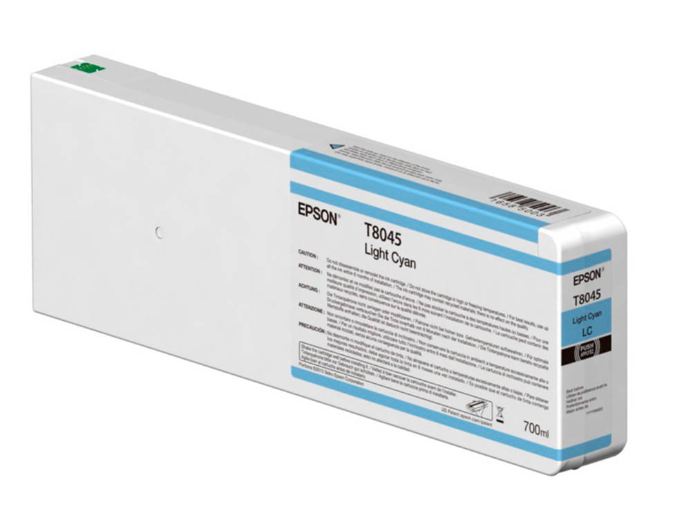 EPSON - Ink-jet gf surecolor serie sc-p light cian ultrachrome hdx/hd 700ml (Ref. C13T804500)