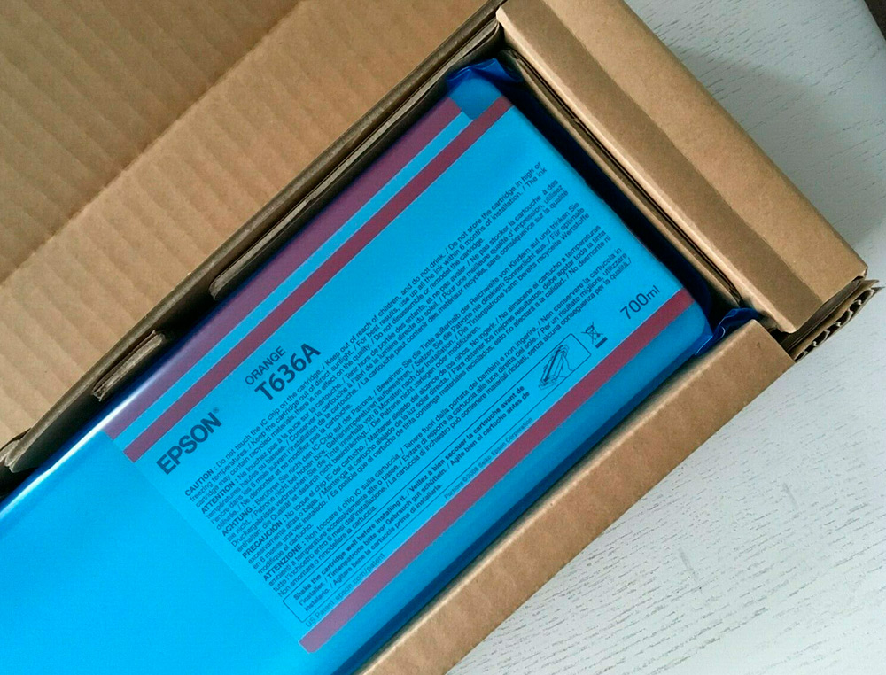 EPSON - Ink-jet gf surecolor serie sc-p naranja ultrachrome hdx/hd 700ml (Ref. C13T804A00)