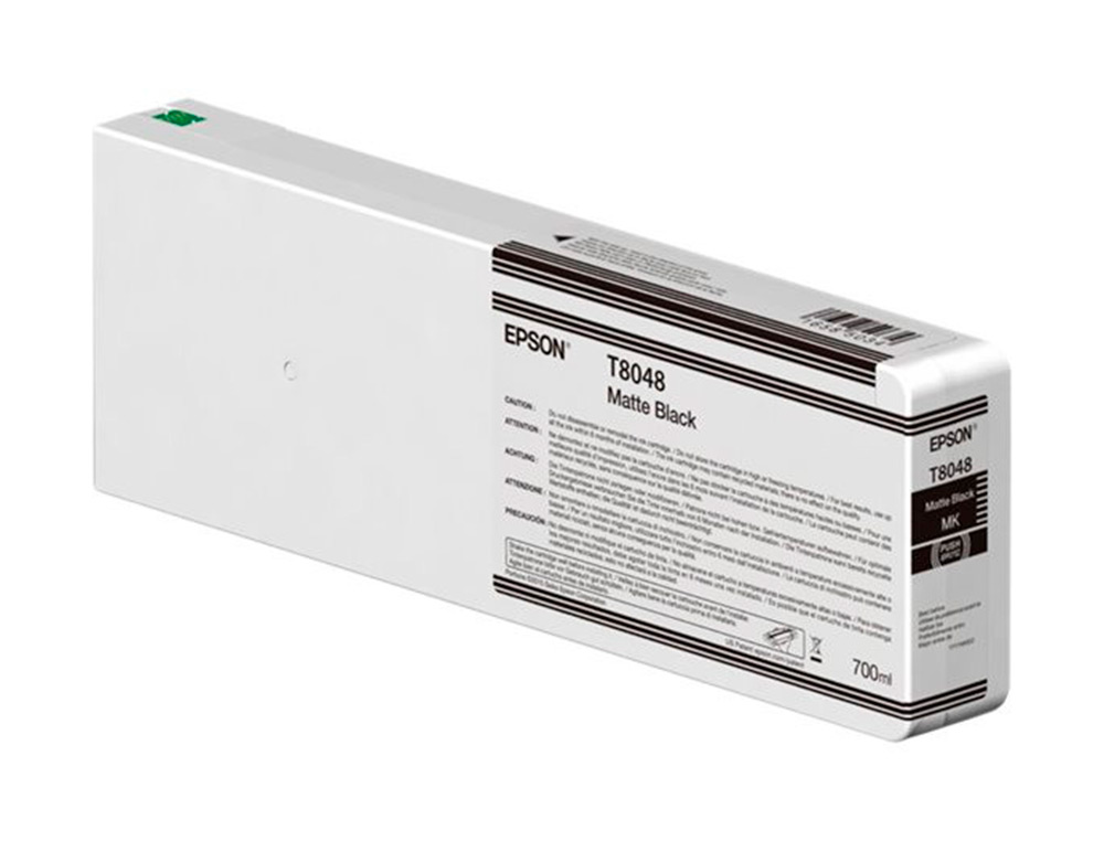 EPSON - Ink-jet gf surecolor serie sc-p negro matte ultrachrome hdx/hd 700ml (Ref. C13T804800)