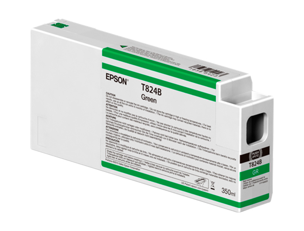 EPSON - Ink-jet gf surecolor serie sc-p verde ultrachrome hdx/hd 350ml (Ref. C13T824B00)