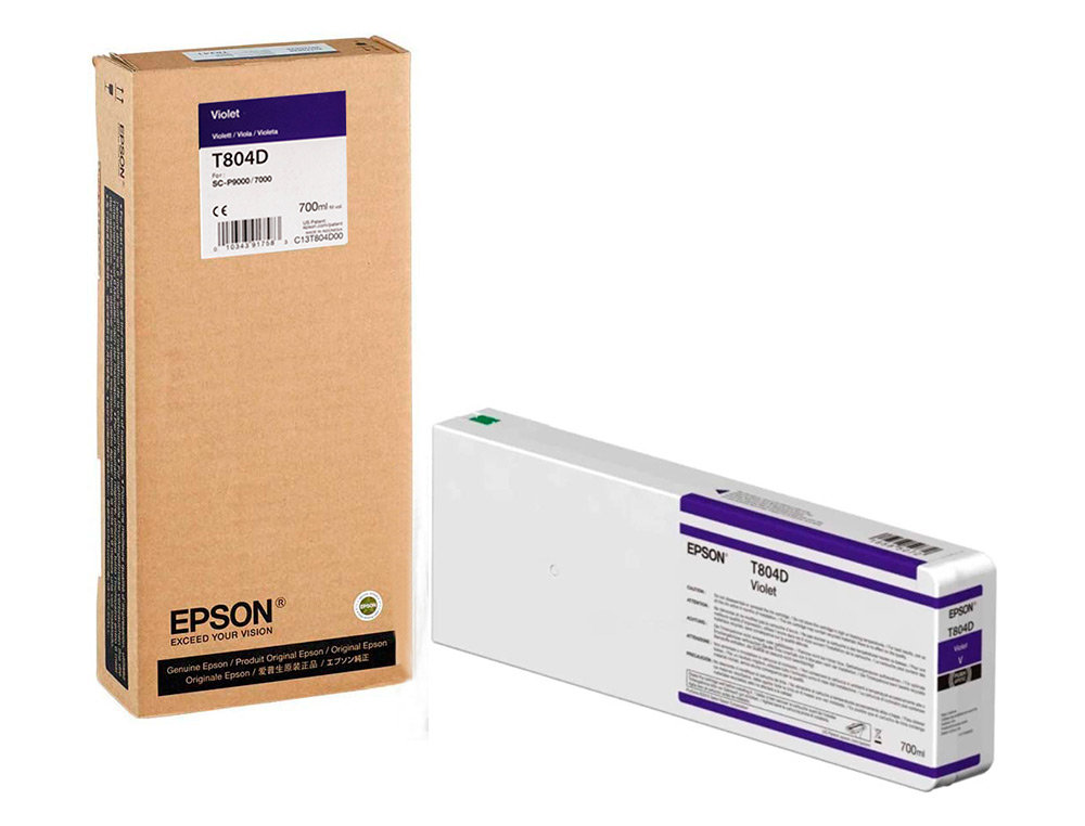 EPSON - Ink-jet gf surecolor serie sc-p violeta ultrachrome hdx/hd 700ml (Ref. C13T804D00)