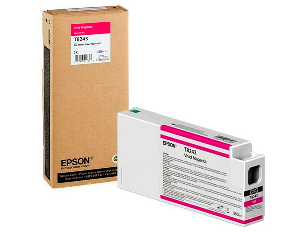 EPSON - Ink-jet gf surecolor serie sc-p vivid magenta ultrachrome hdx/hd 350ml (Ref. C13T824300)