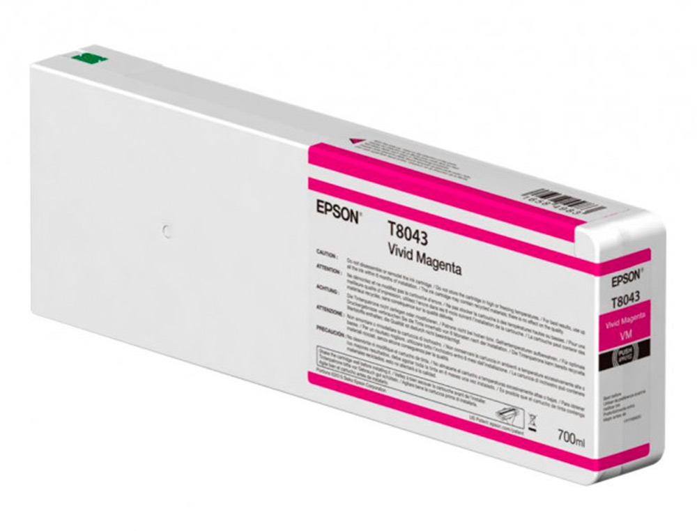 EPSON - Ink-jet gf surecolor serie sc-p vivid magenta ultrachrome hdx/hd 700ml (Ref. C13T804300)