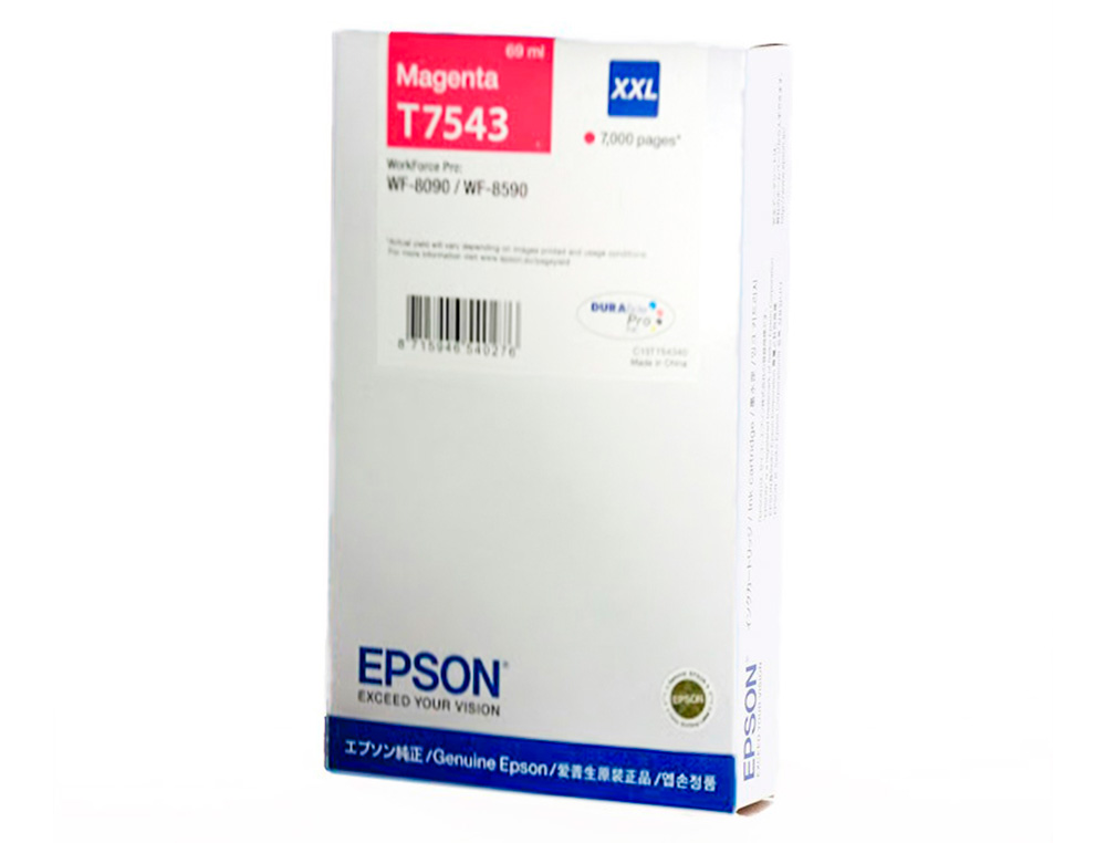 EPSON - Ink-jet magenta xxl 7000p wf-8x90 (Ref. C13T754340)