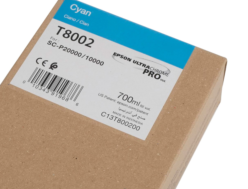 EPSON - Ink-jet singlepack cian t800200 ultrachrome pro 700ml (Ref. C13T800200)