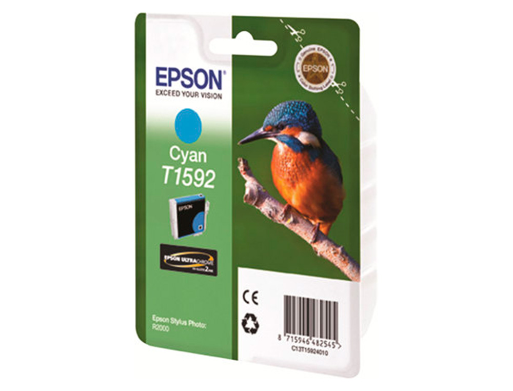 EPSON - Ink-jet stylus photo r2000 cian (Ref. C13T15924010)