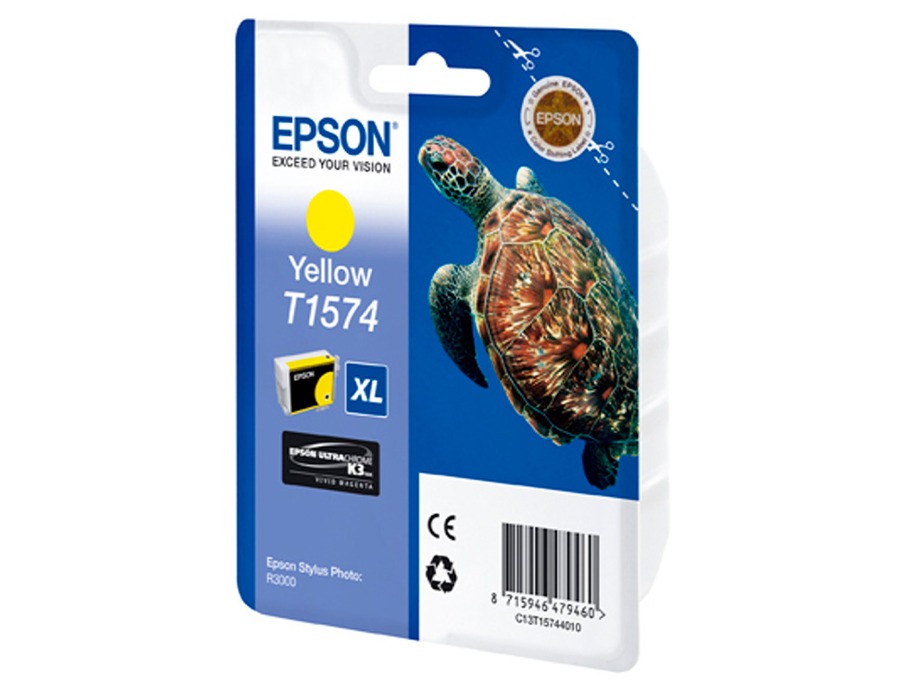 EPSON - Ink-jet stylus photo r3000 amarillo (Ref. C13T15744010)