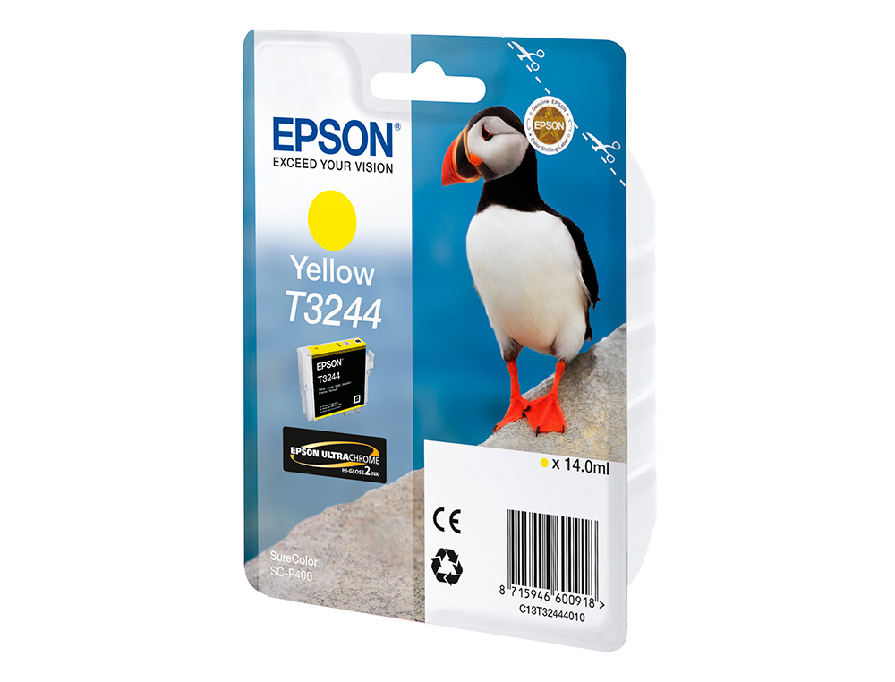 EPSON - Ink-jet surecolor sc-p400 amarillo (Ref. C13T32444010)