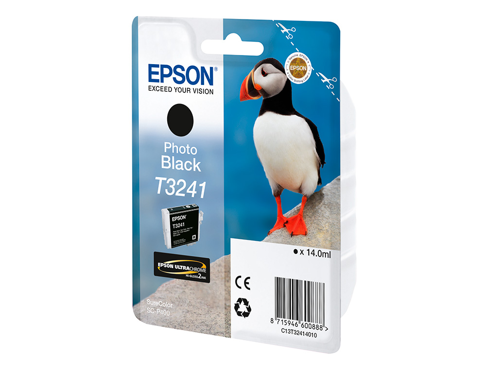 EPSON - Ink-jet surecolor sc-p400 negro photo (Ref. C13T32414010)